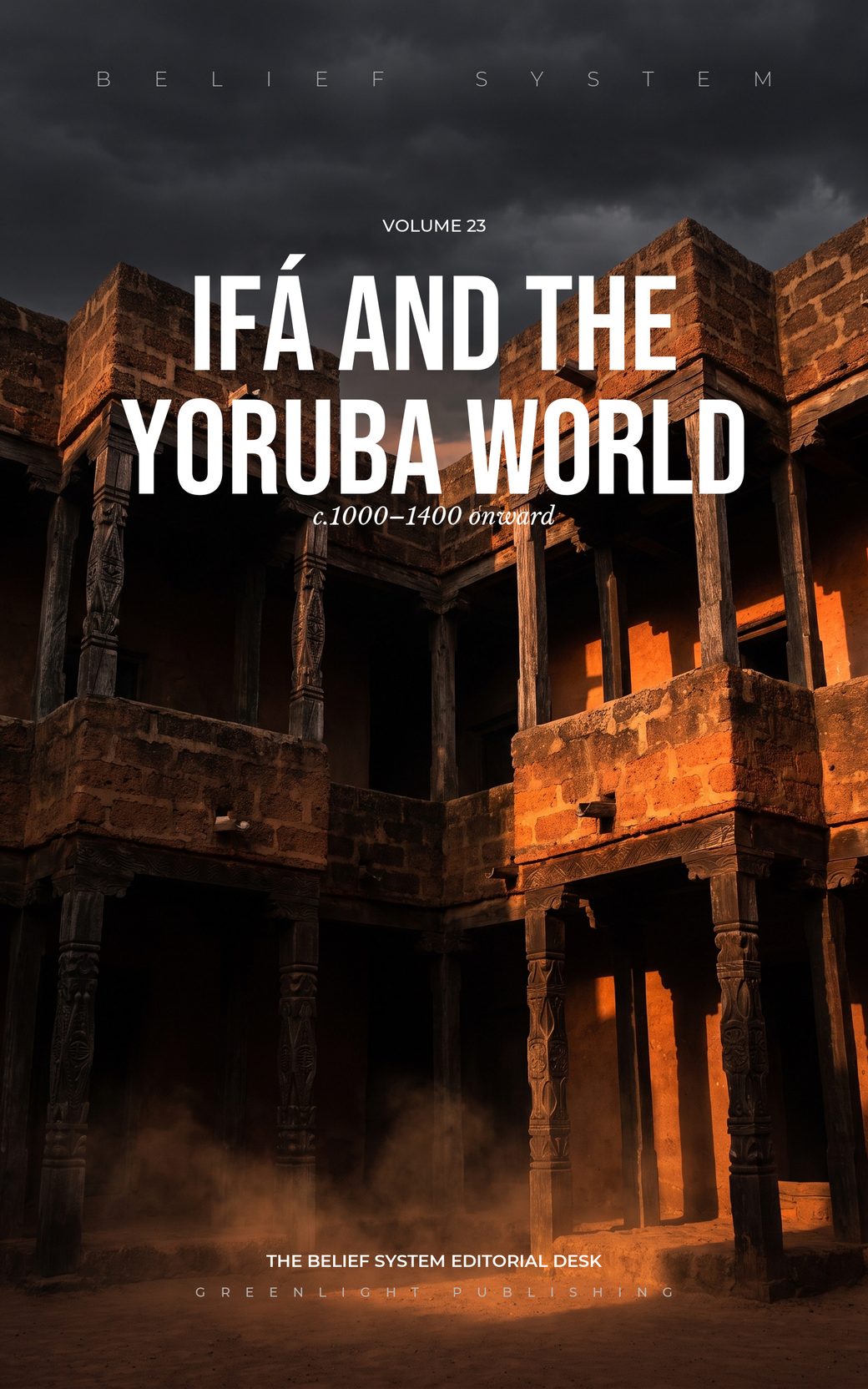 Jacket of Belief System volume 23, Ifá and the Yoruba World