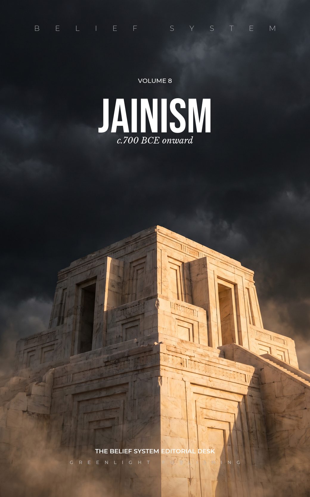 Jacket of Belief System volume 8, Jainism