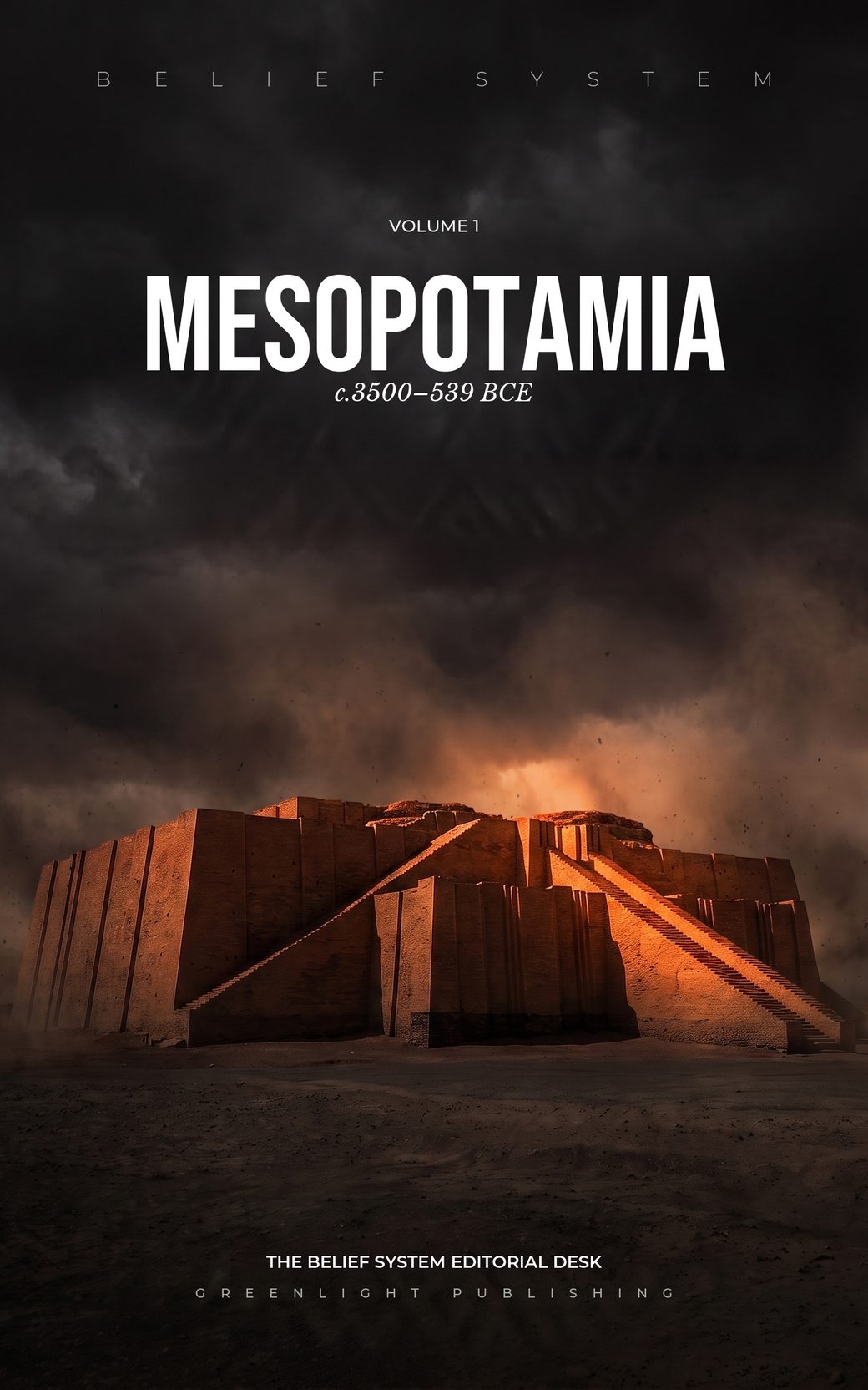 Jacket of Belief System volume 1, Mesopotamia
