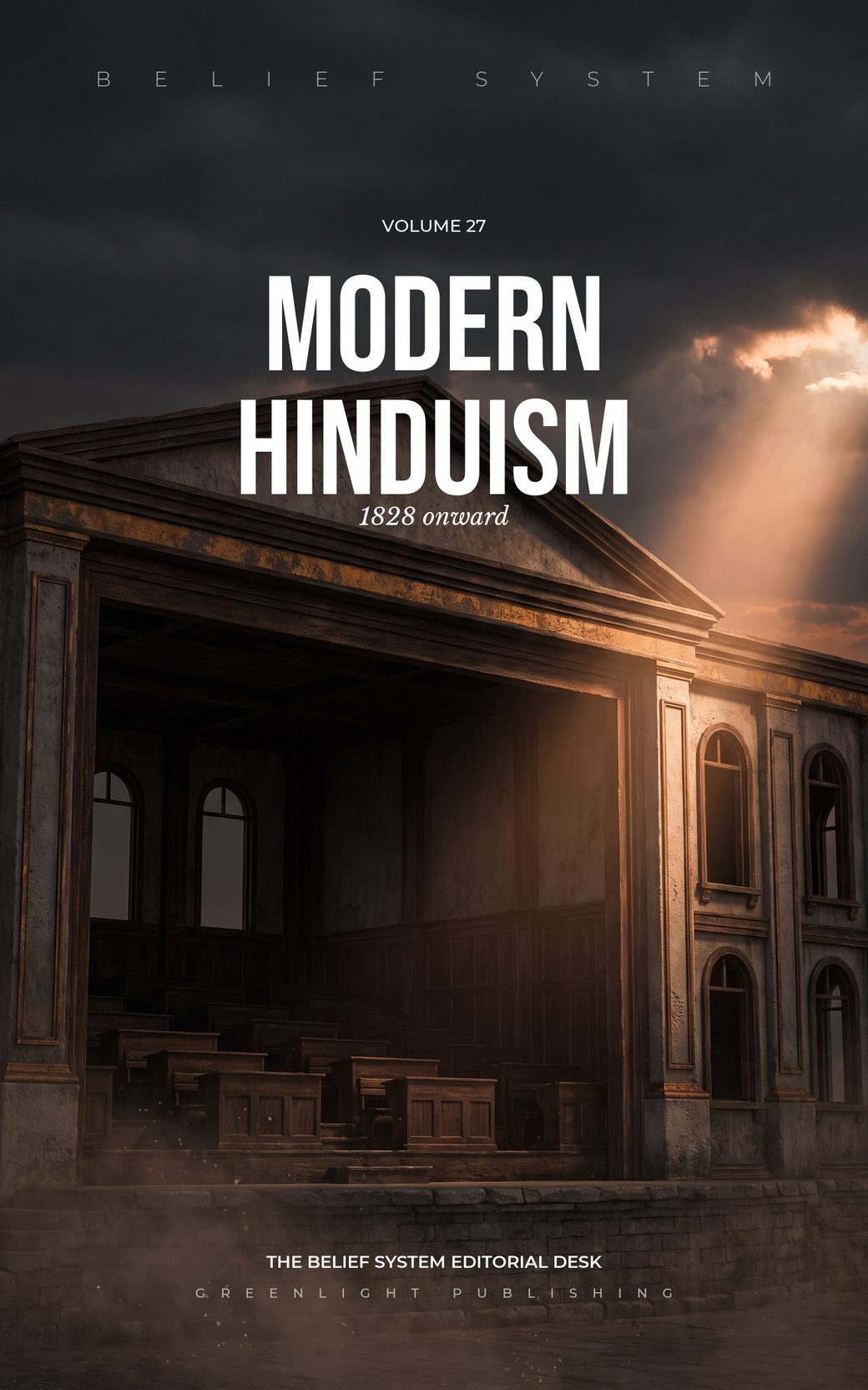 Jacket of Belief System volume 27, Modern Hinduism