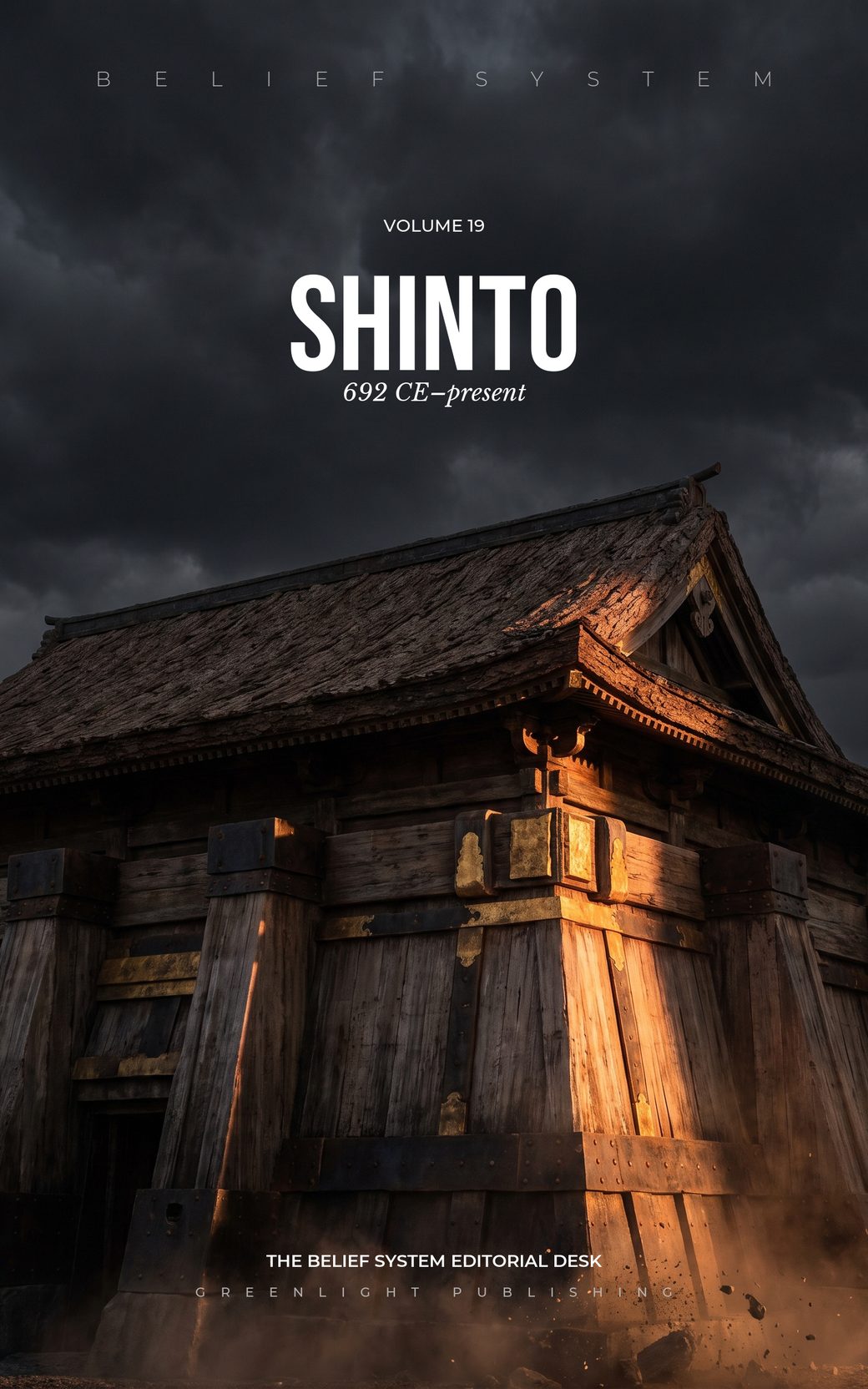 Jacket of Belief System volume 19, Shinto