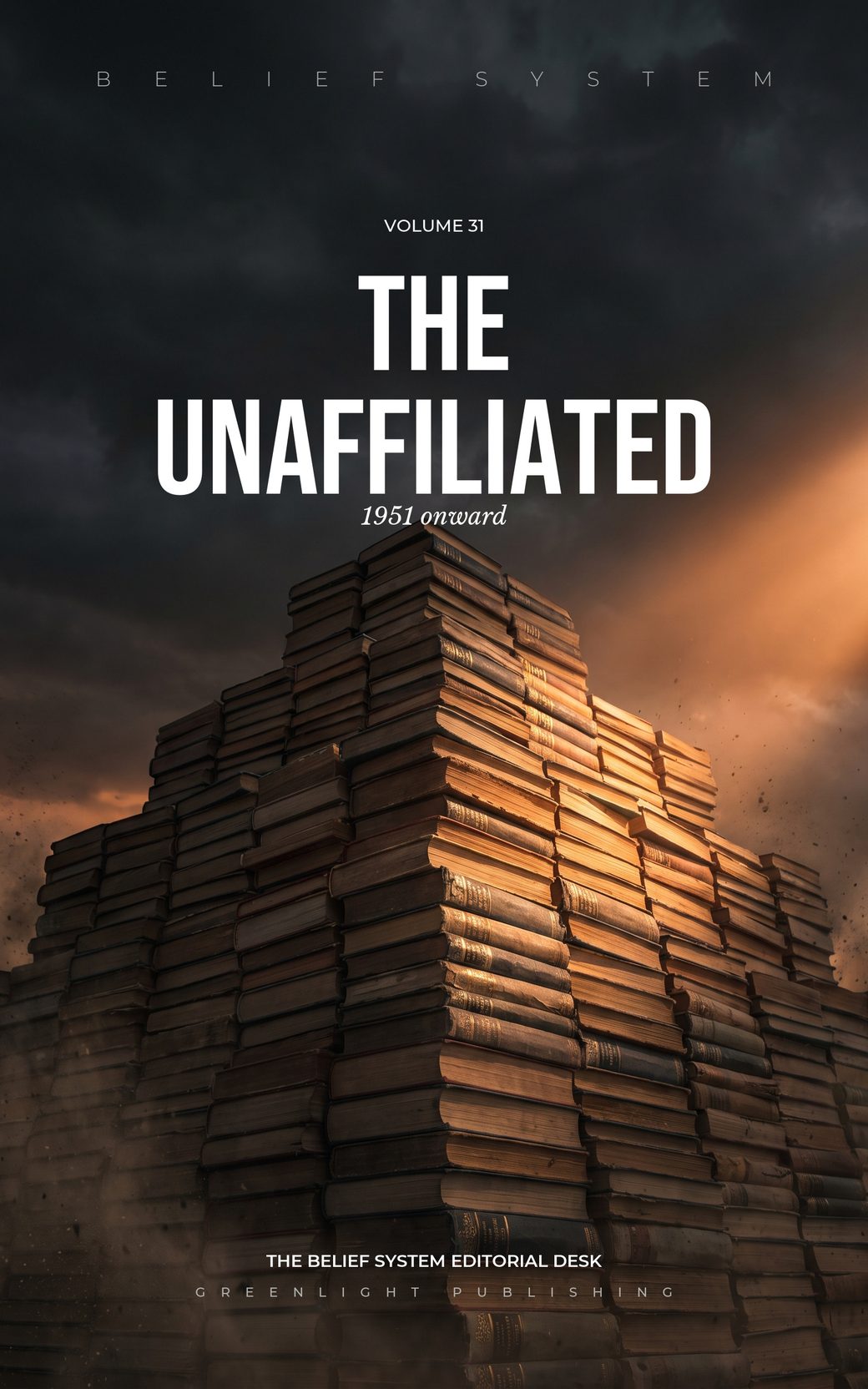 Jacket of Belief System volume 31, The Unaffiliated