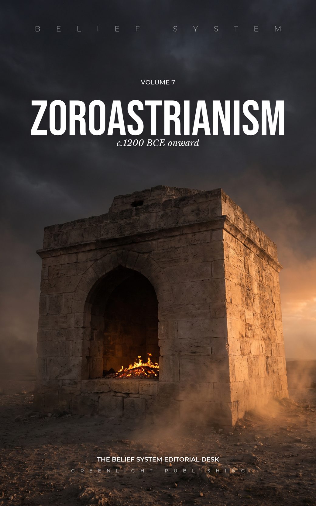 Jacket of Belief System volume 7, Zoroastrianism