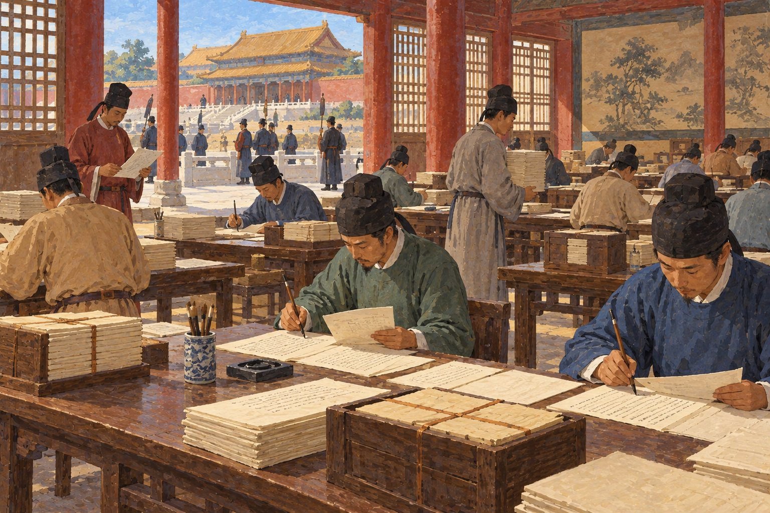 Interpretive illustration: Recopying the answer