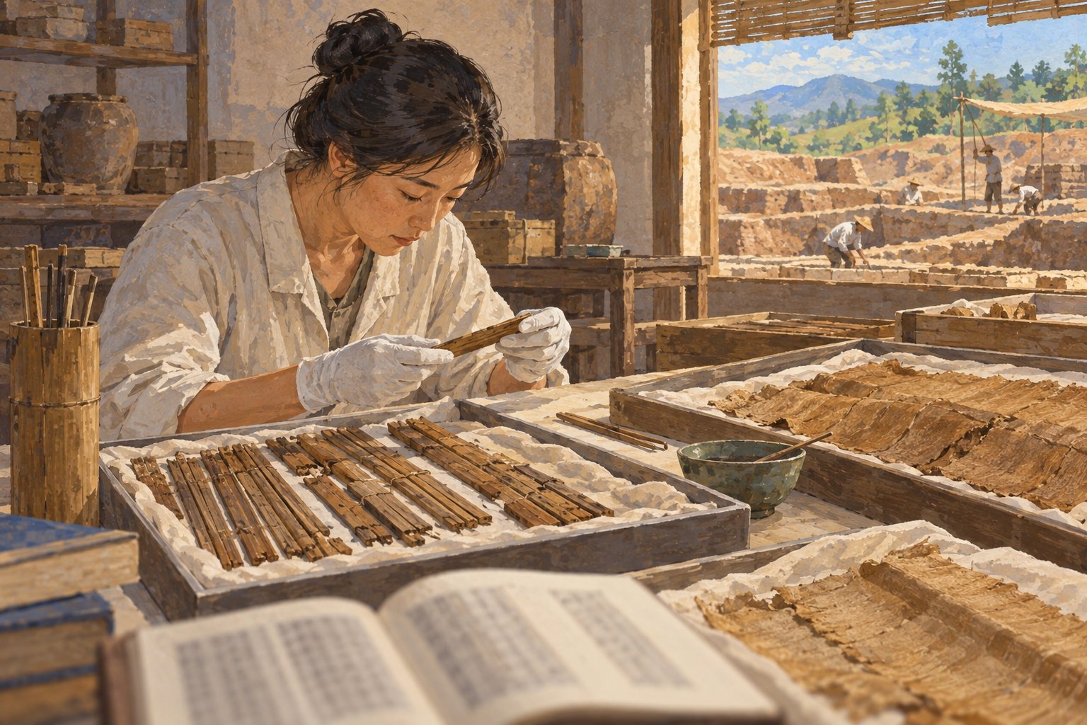 Interpretive illustration: The study of a variant