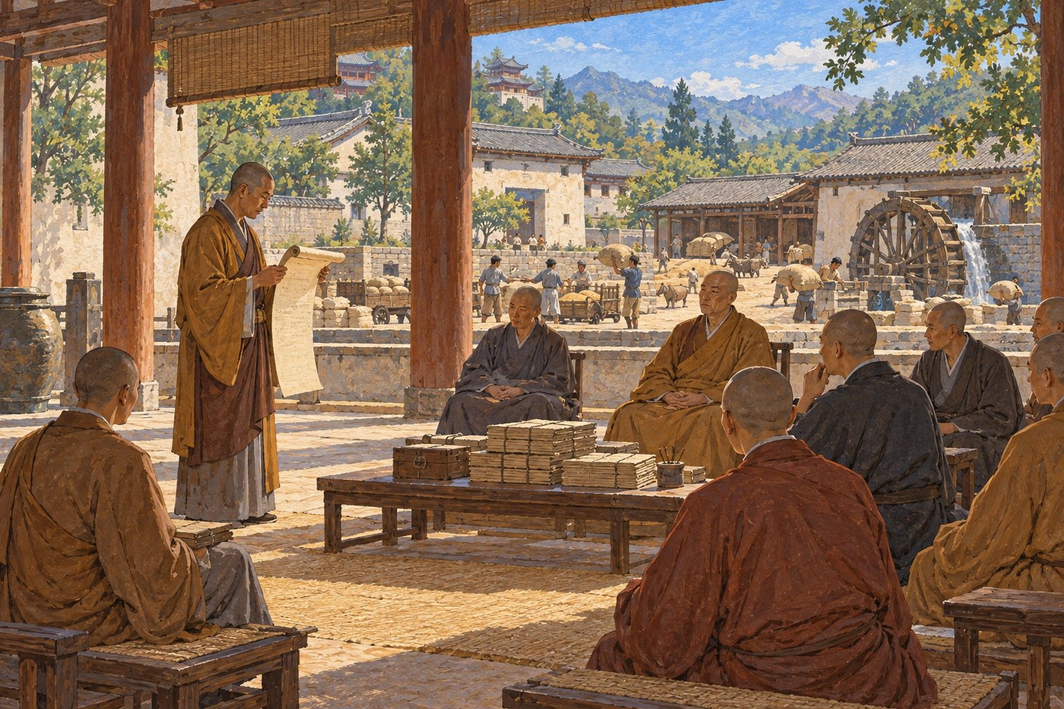 Interpretive illustration: The annual accounts