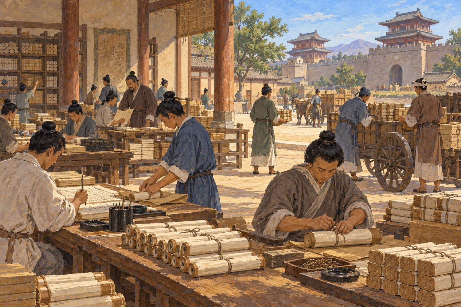 Interpretive illustration: Copies for readers
