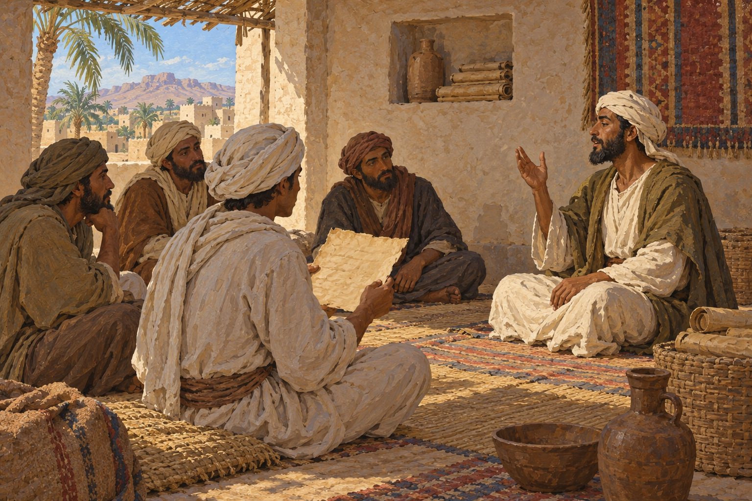 Interpretive illustration: The written reminder