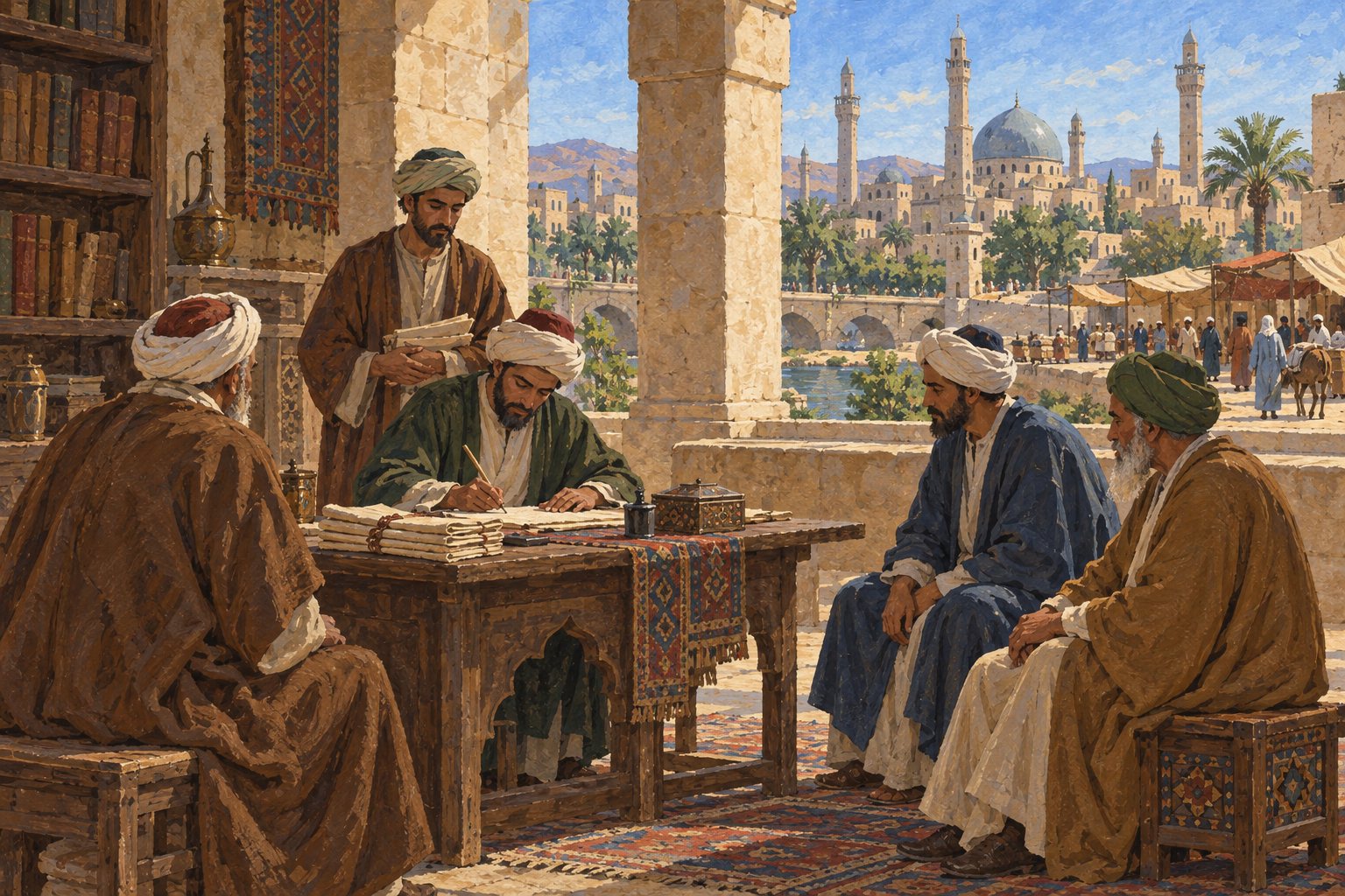 Interpretive illustration: A deed and its witnesses