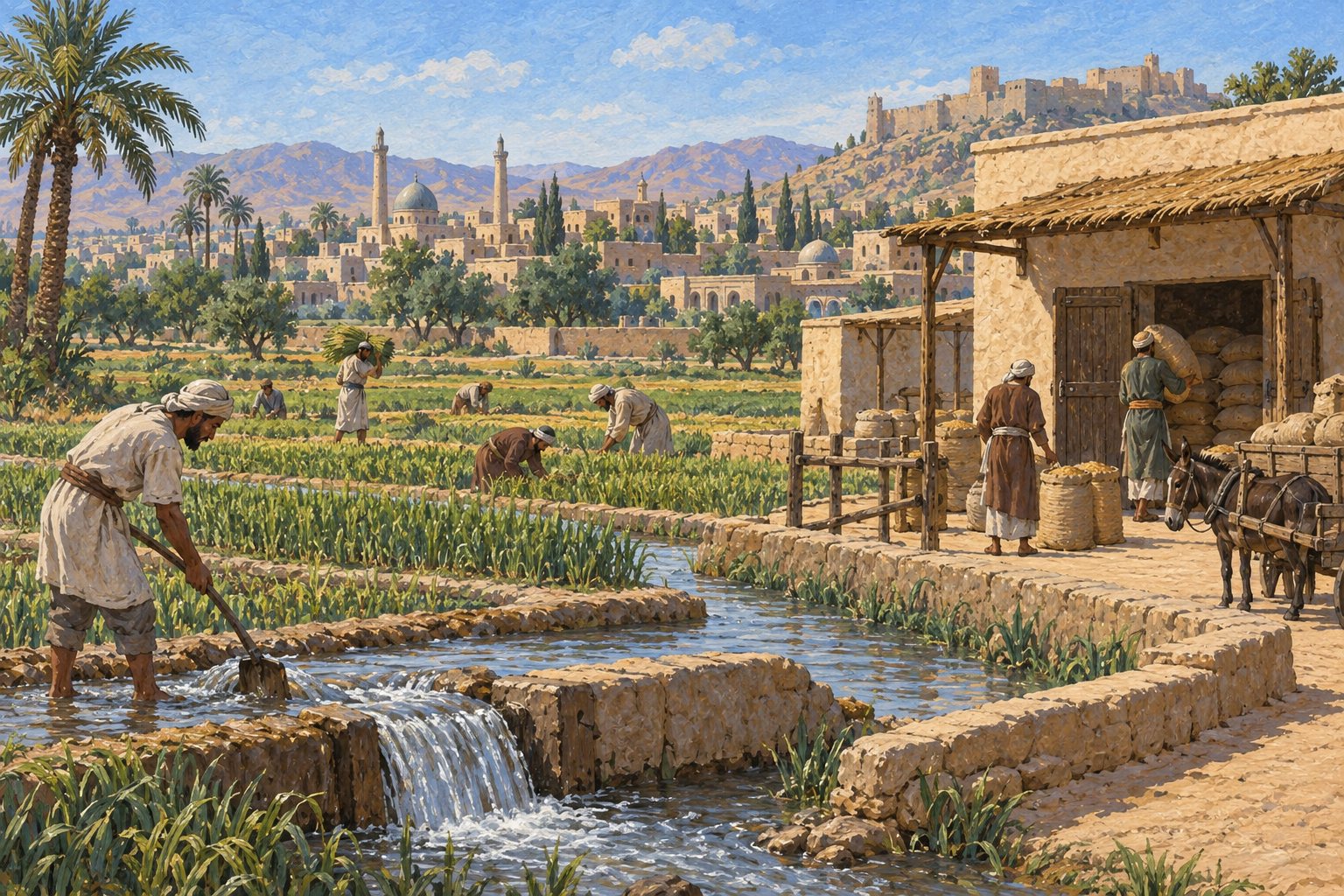 Interpretive illustration: The visible estate