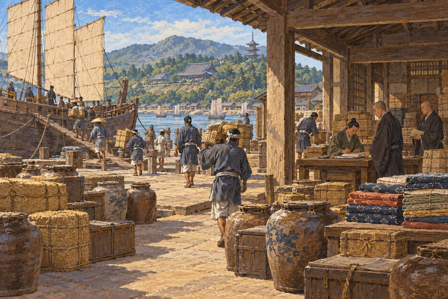 Interpretive illustration: Goods and the building fund