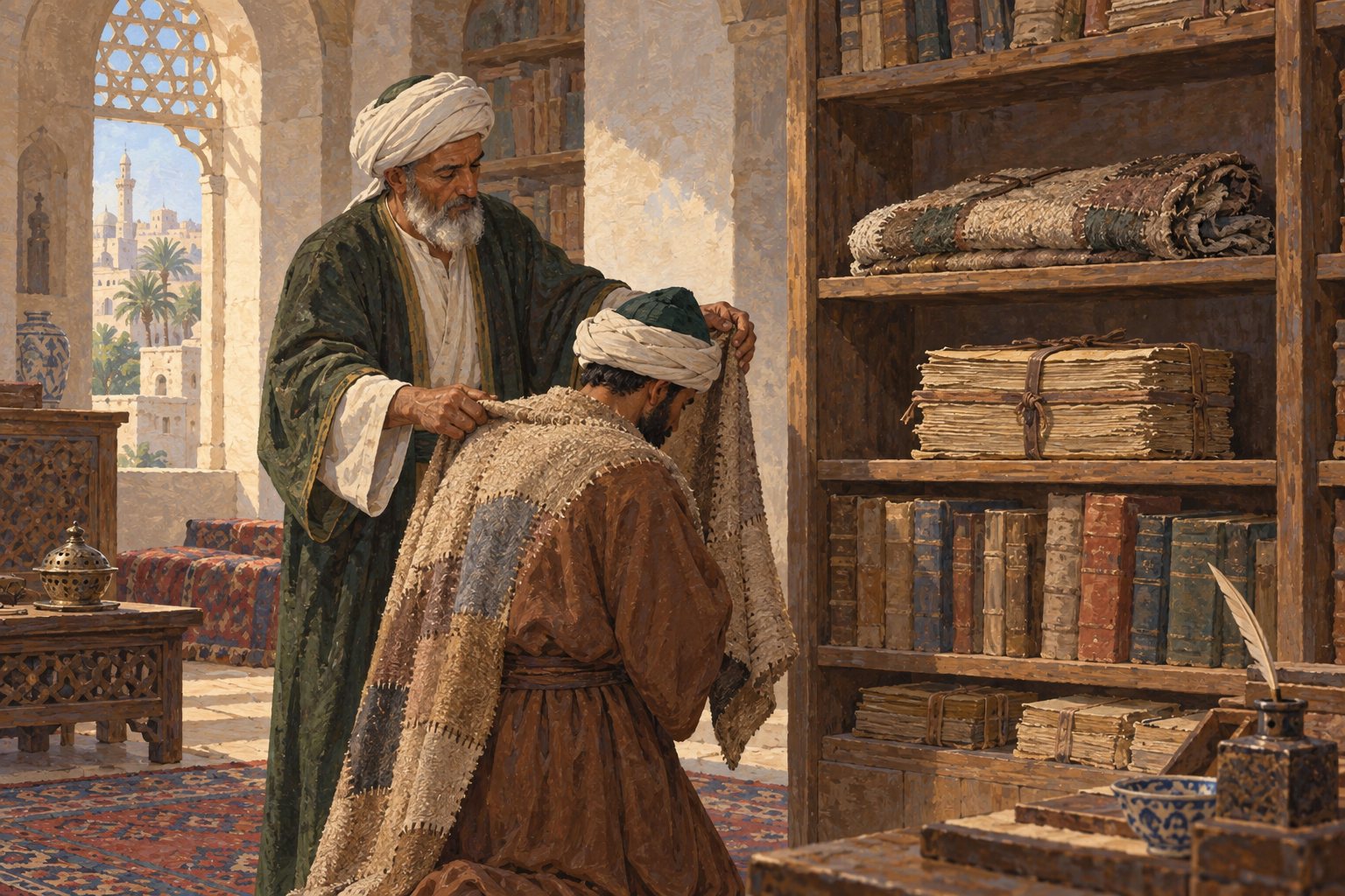 Interpretive illustration: Separate chains of documents