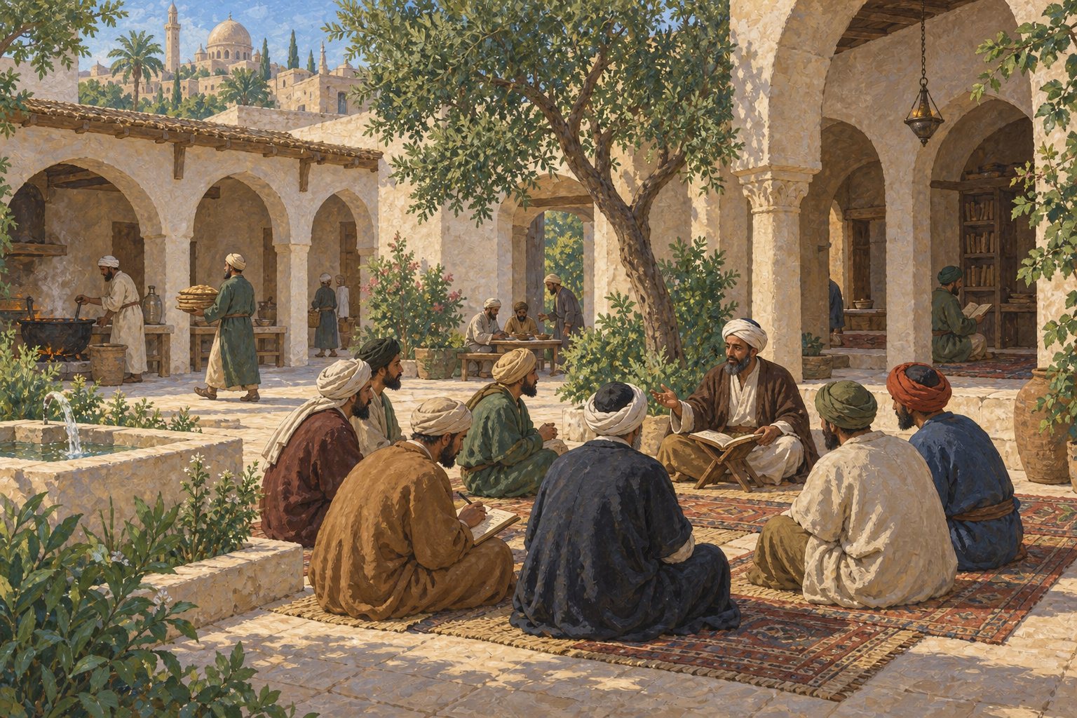 Interpretive illustration: A place to learn