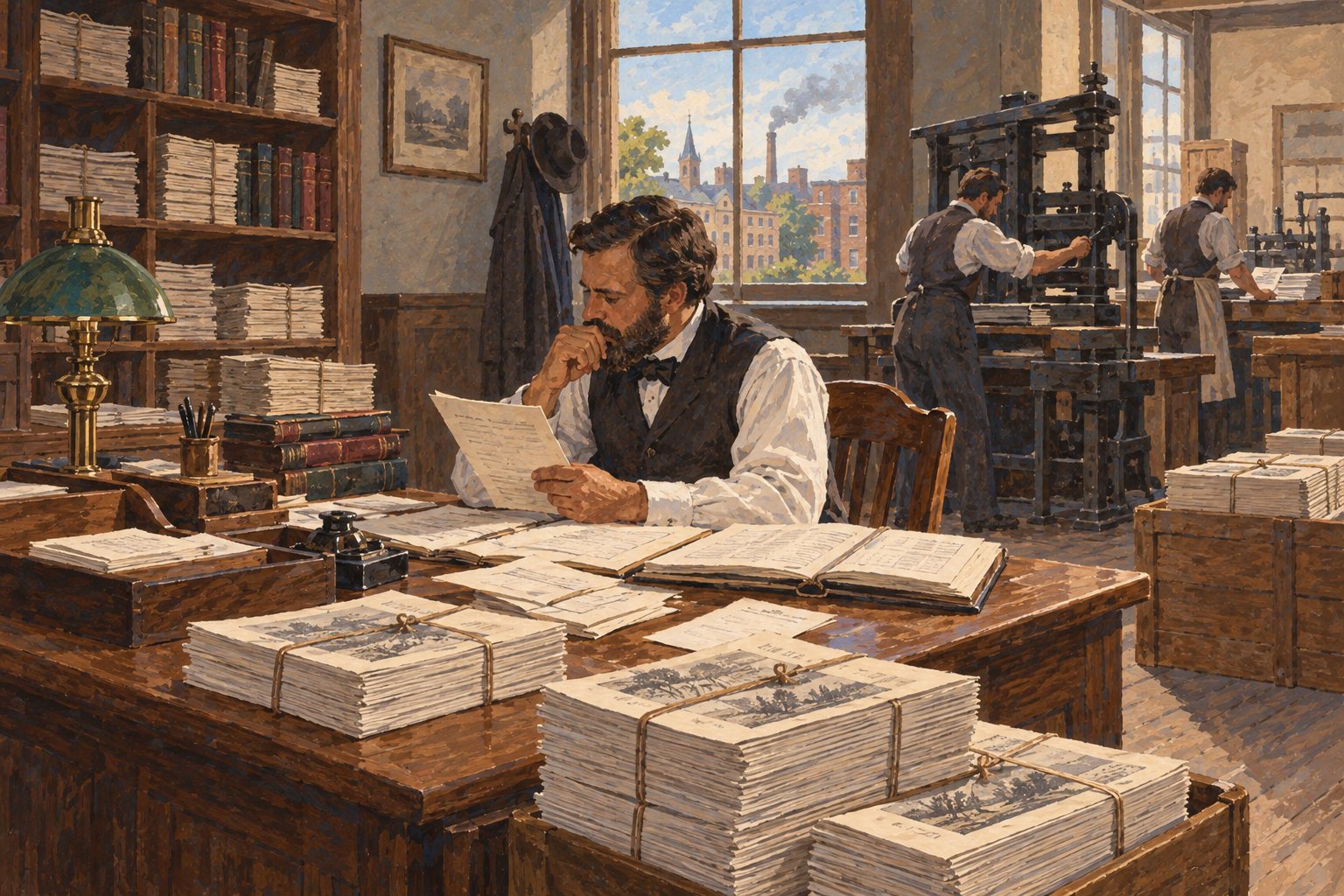 Interpretive illustration: Merchant-funded printing
