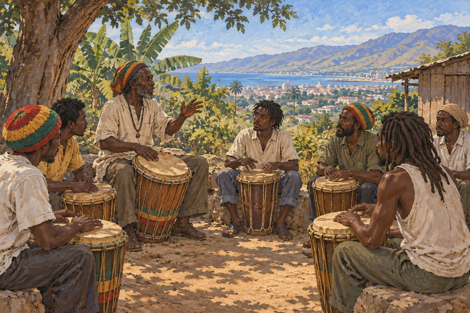 Interpretive illustration: Learning hand rhythms