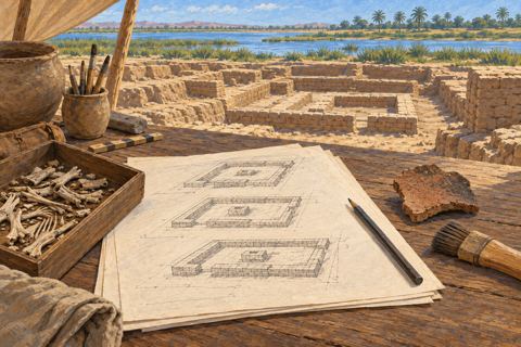 Interpretive illustration: Architecture as evidence
