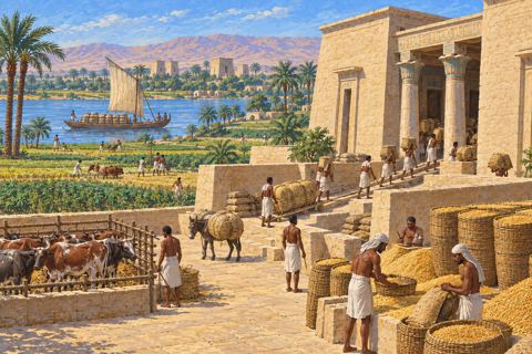 Interpretive illustration: Fields and cargo