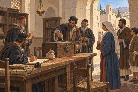 Interpretive illustration: Collecting the fund