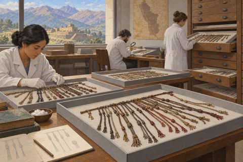 Interpretive illustration: The unread archive