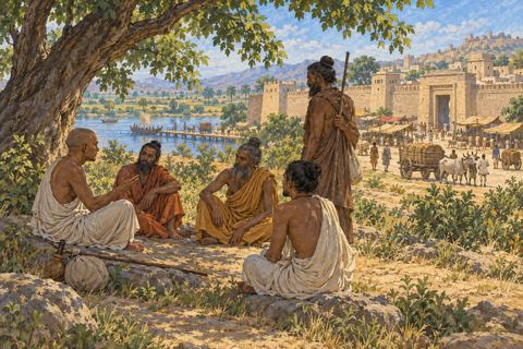 Interpretive illustration: A question among teachers