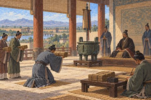 Interpretive illustration: Gifts and land