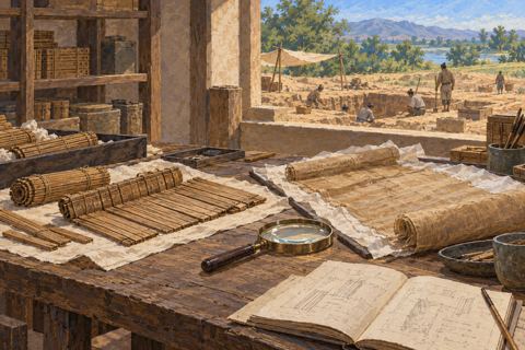 Interpretive illustration: Evidence without an author