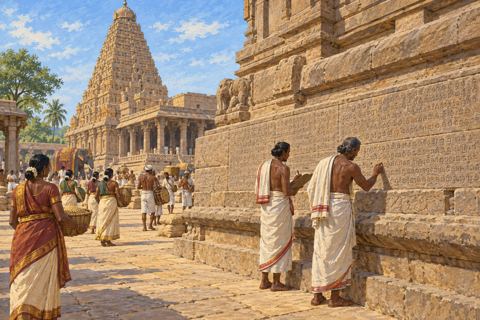 Interpretive illustration: Ledger in stone