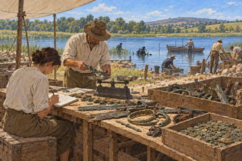 Interpretive illustration: Measuring what remains