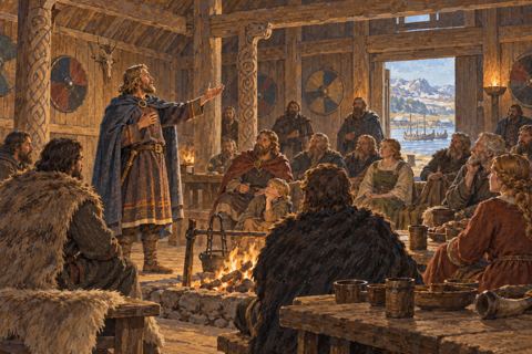 Interpretive illustration: The listening court