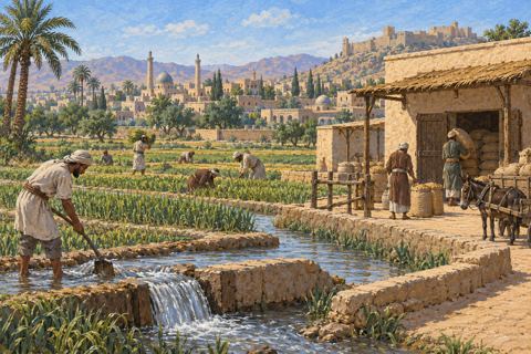 Interpretive illustration: The visible estate