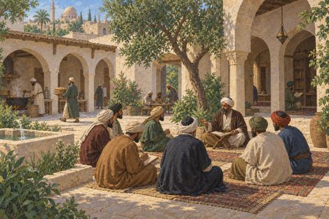 Interpretive illustration: A place to learn