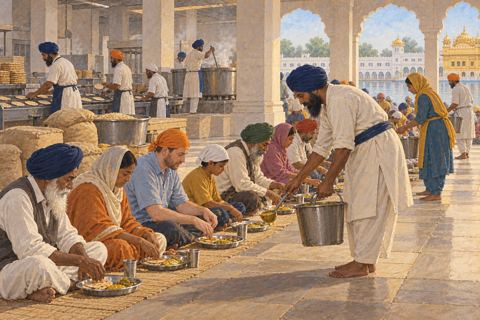 Interpretive illustration: Serving the row