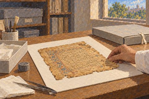 Interpretive illustration: A verse as evidence