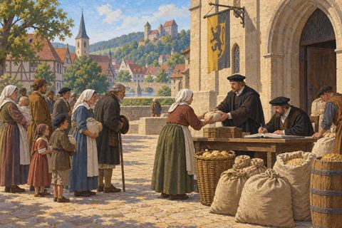 Interpretive illustration: Support for relief
