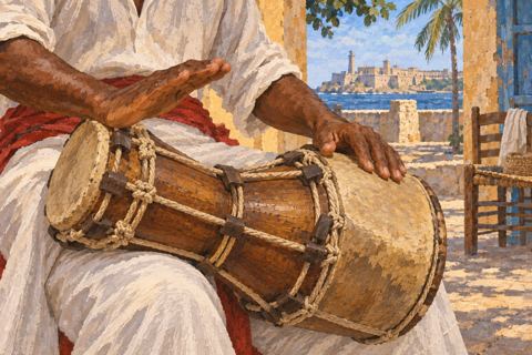 Interpretive illustration: Hands and rhythm