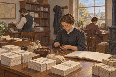 Interpretive illustration: Organizing regular giving