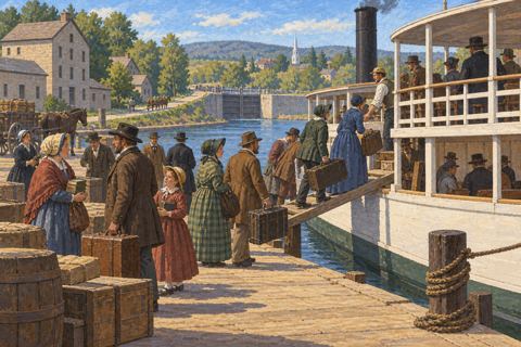 Interpretive illustration: Different communities, shared routes