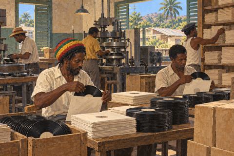 Interpretive illustration: Pressing the record